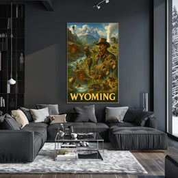 Wyoming Wilderness Adventure Poster