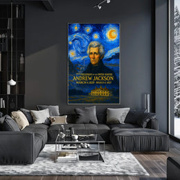 Andrew Jackson 7th President of the United States Presidential Masterpiece Series Poster