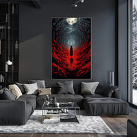 The Enchanted Forest Path Poster