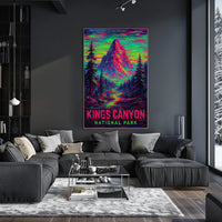 Kings Canyon National Park Poster