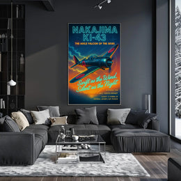 Nakajima Ki-43 The Agile Falcon of the Skies Poster