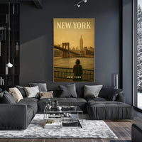 New York Cityscape Poster