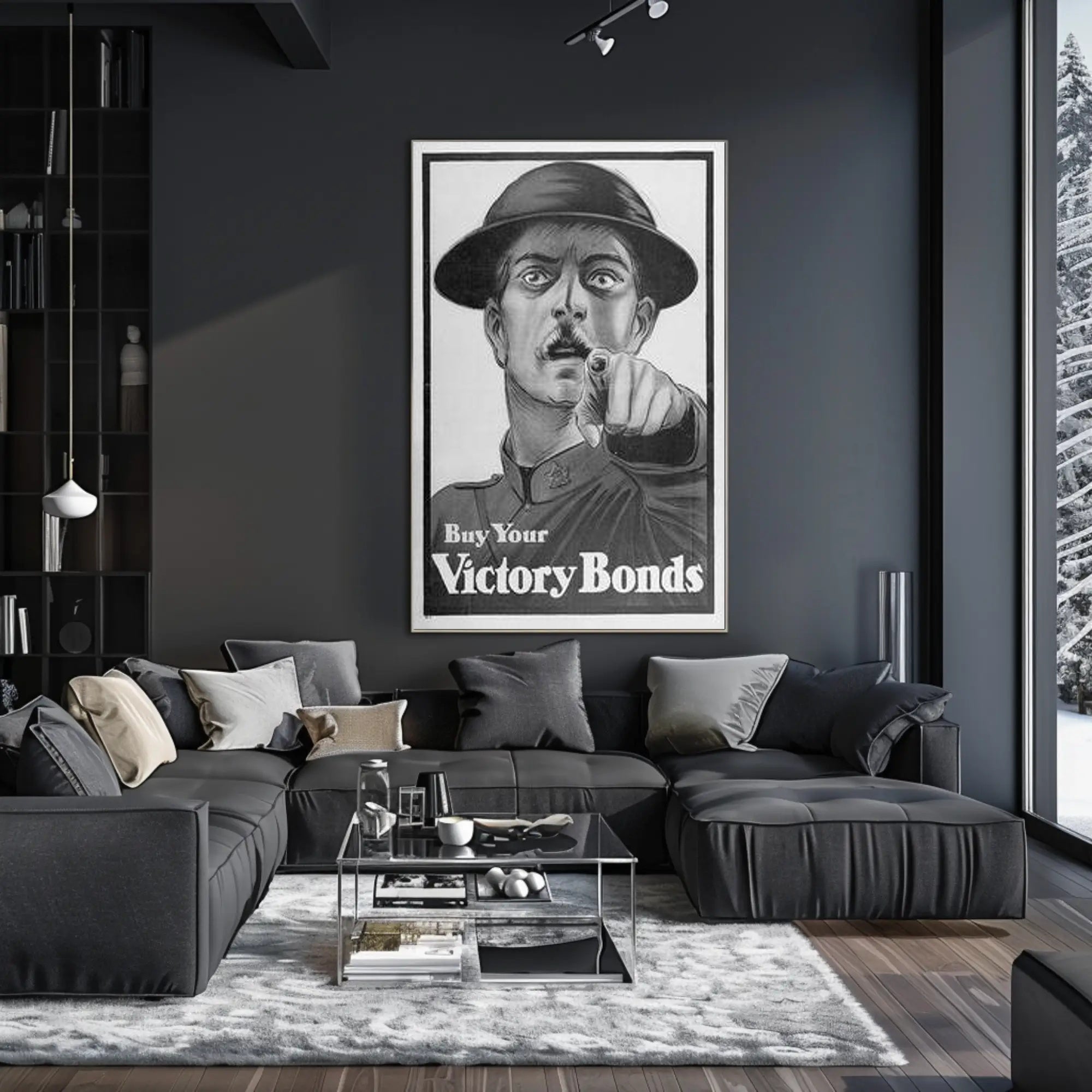 Victory Bonds Campaign Poster PosterGoat