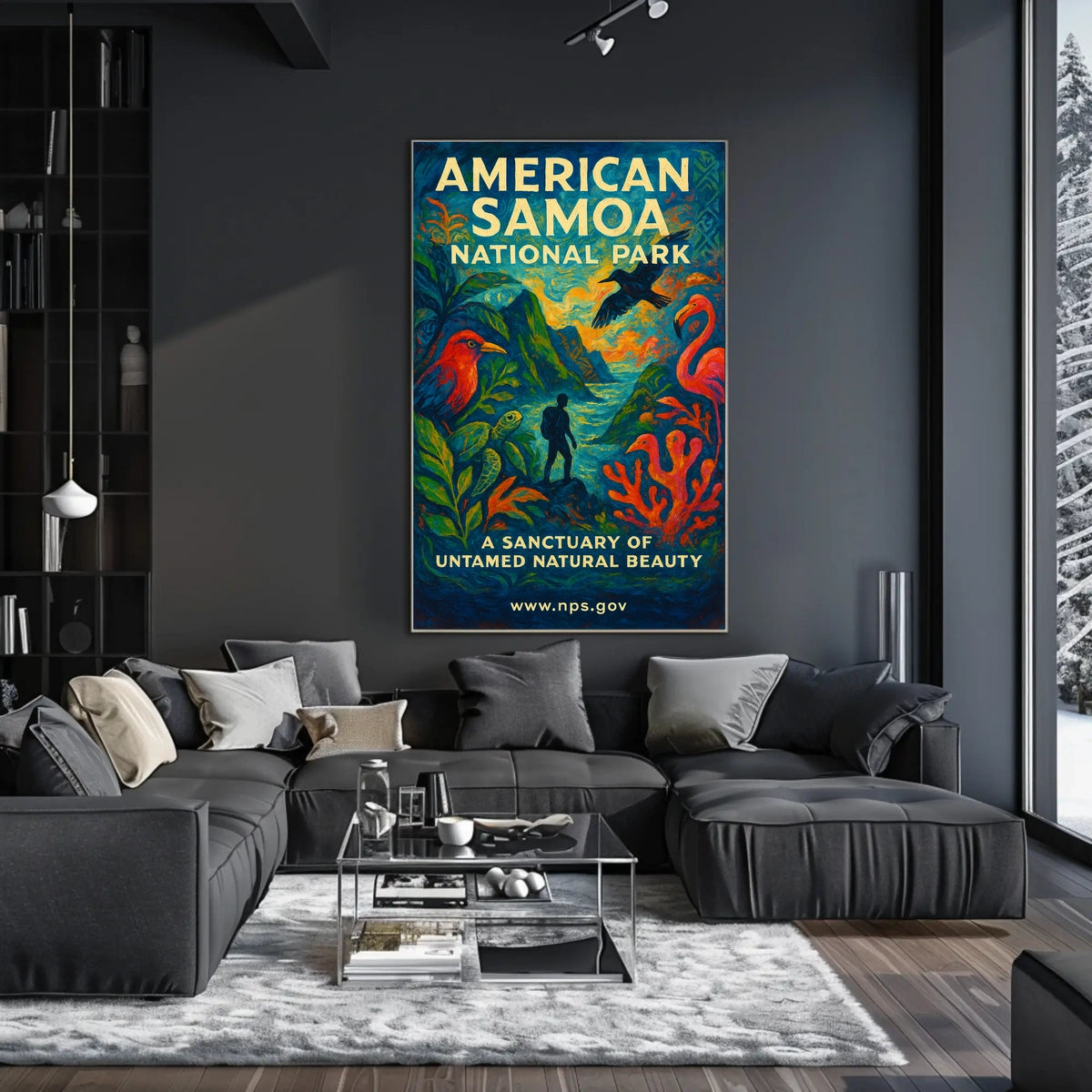 American Samoa National Park Poster
