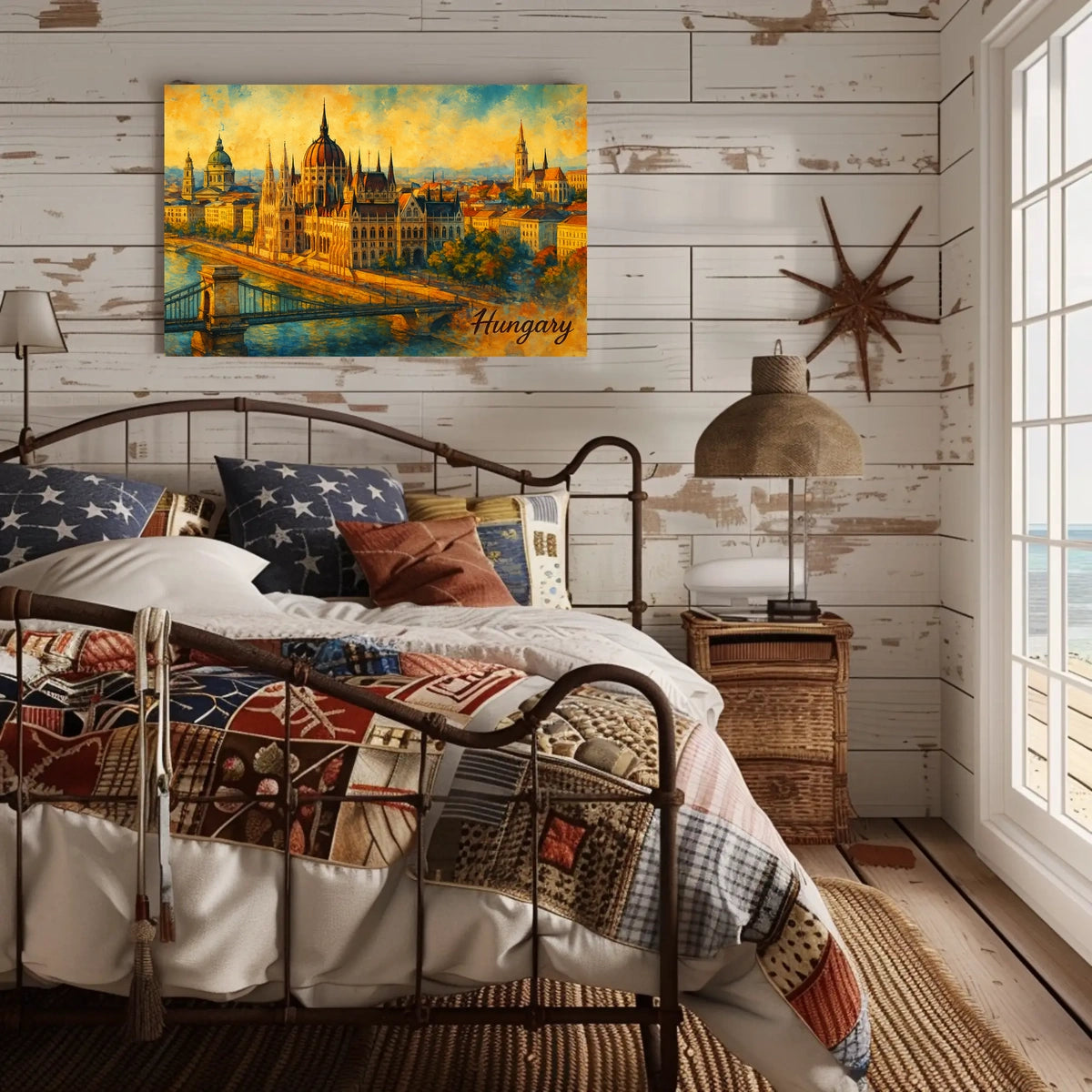 Budapests Architectural Splendor Poster