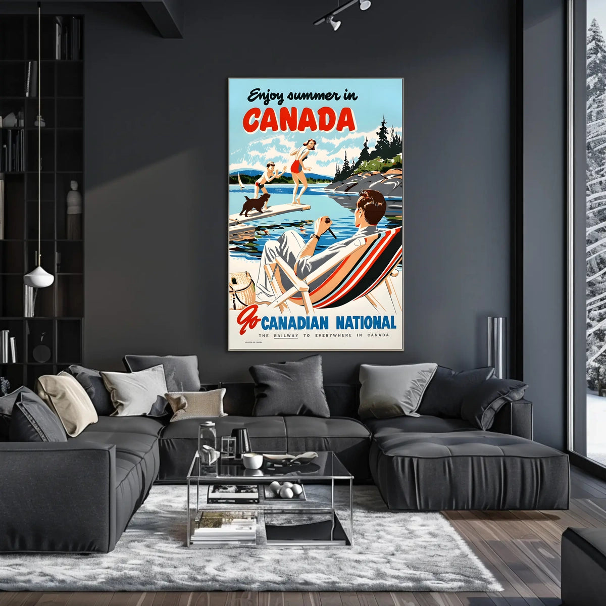 Enjoy Summer In Canada Poster