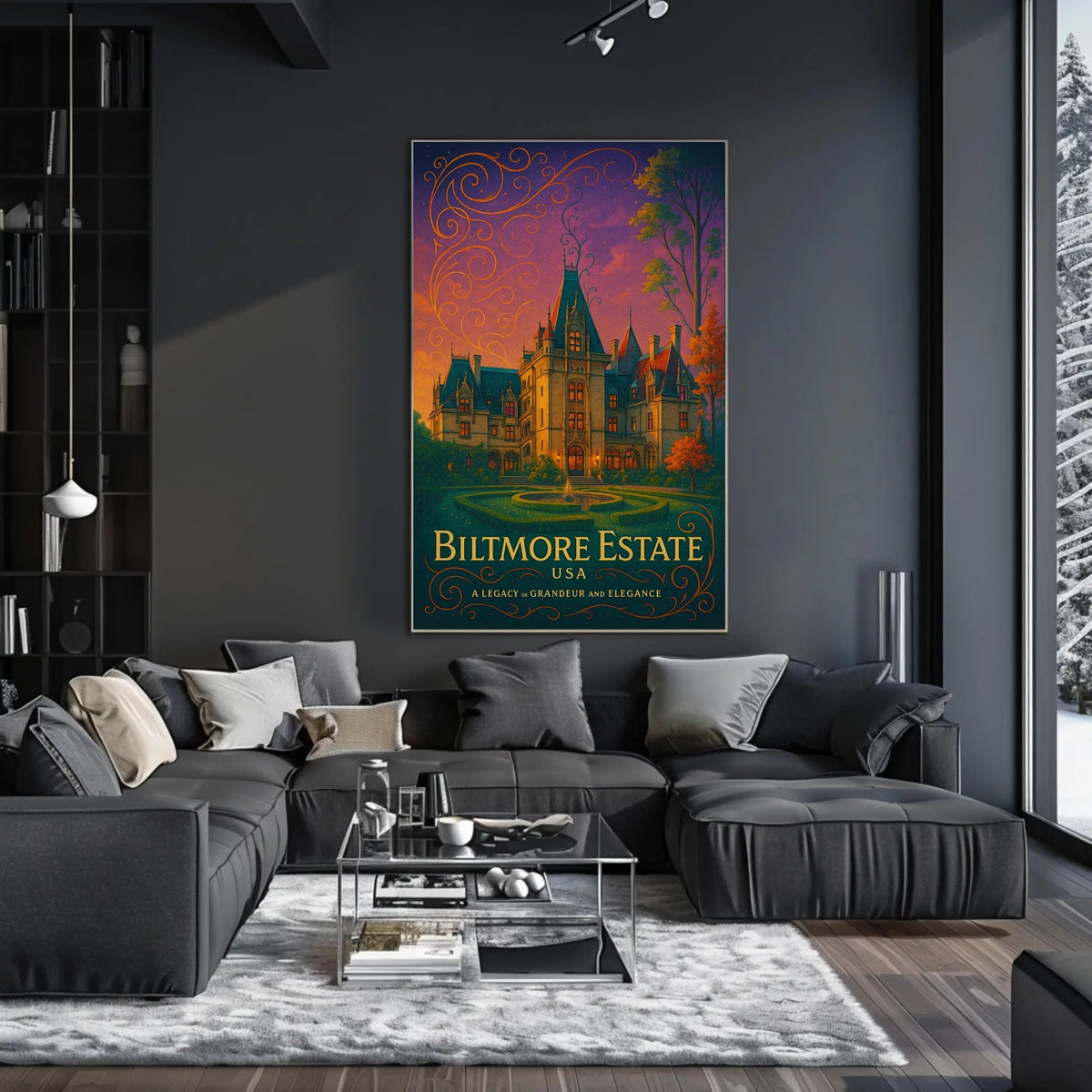 Biltmore Estate A Legacy of Grandeur Poster