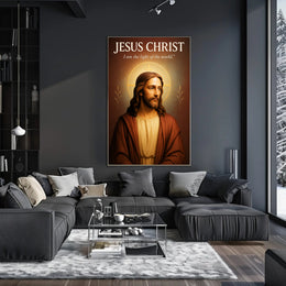Jesus Christ  I am the Light of the World Poster PosterGoat