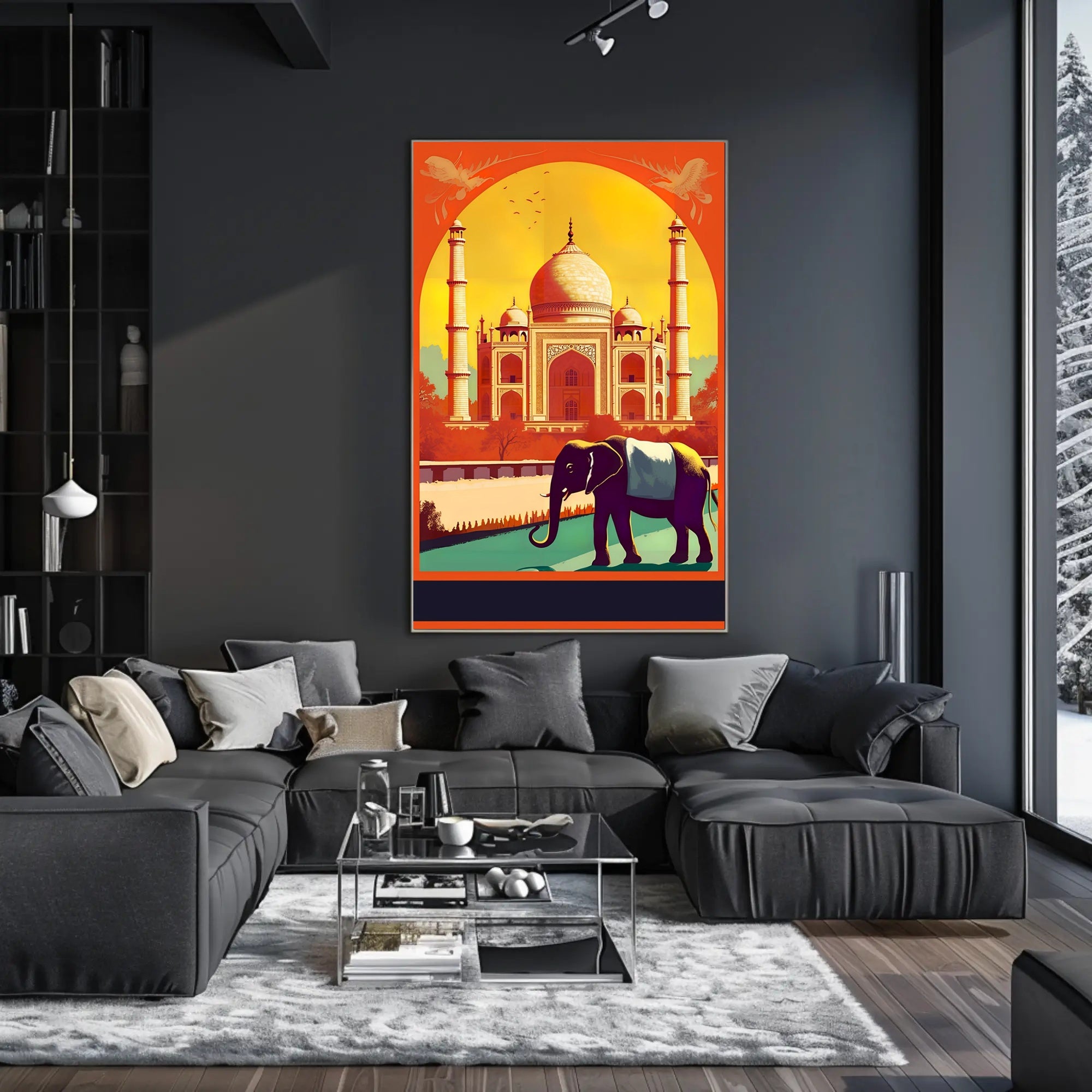 Majestic India Poster