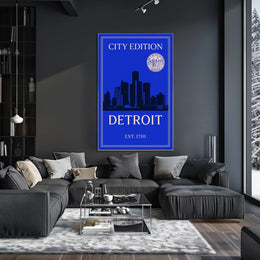 Detroit City Edition Poster