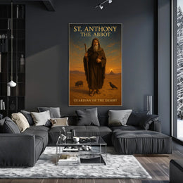 St. Anthony The Abbot Guardian Of The Poster
