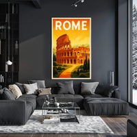 Rome Travel Poster PosterGoat
