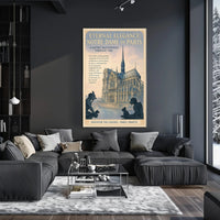 Eternal Elegance: Notre-Dame de Paris Poster PosterGoat
