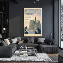 Eternal Elegance: Notre-Dame de Paris Poster PosterGoat