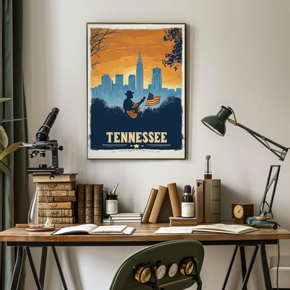 Tennessee Vintage Poster