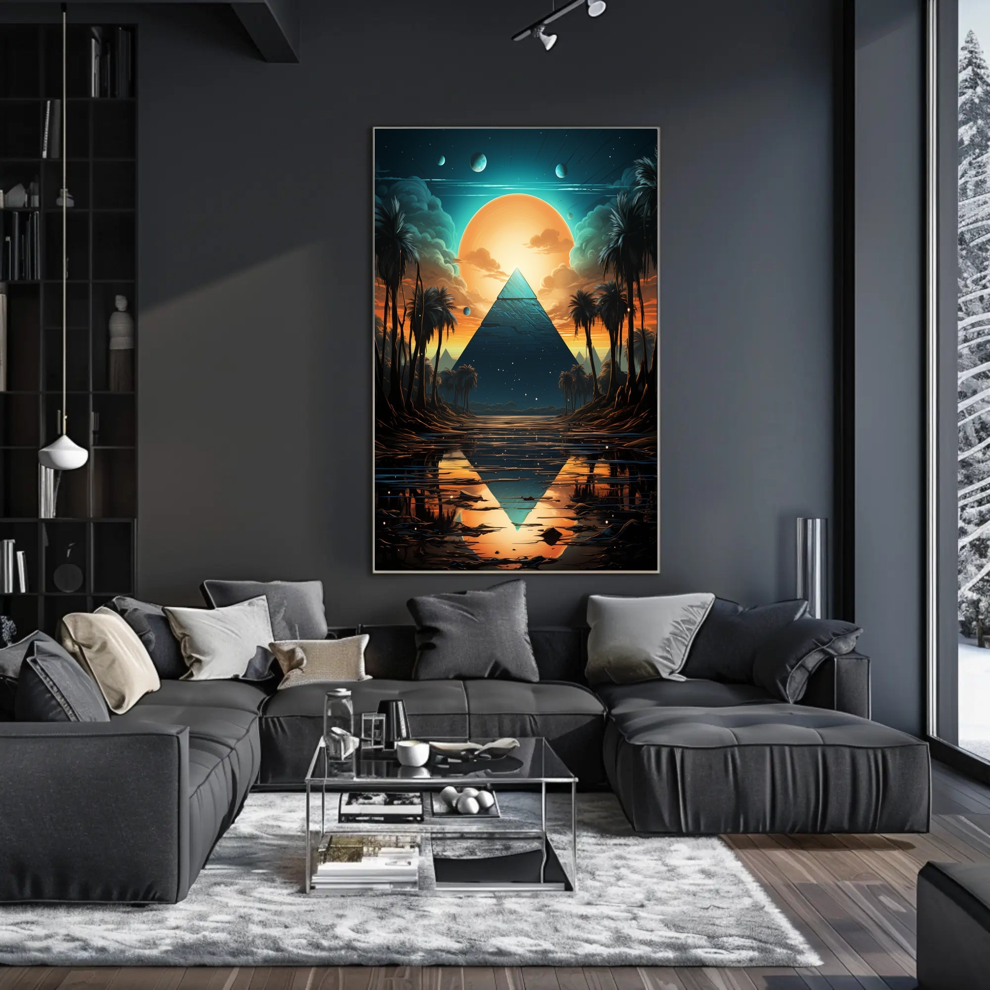 Celestial Reflections Poster