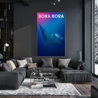 Bora Bora Underwater Adventure Poster