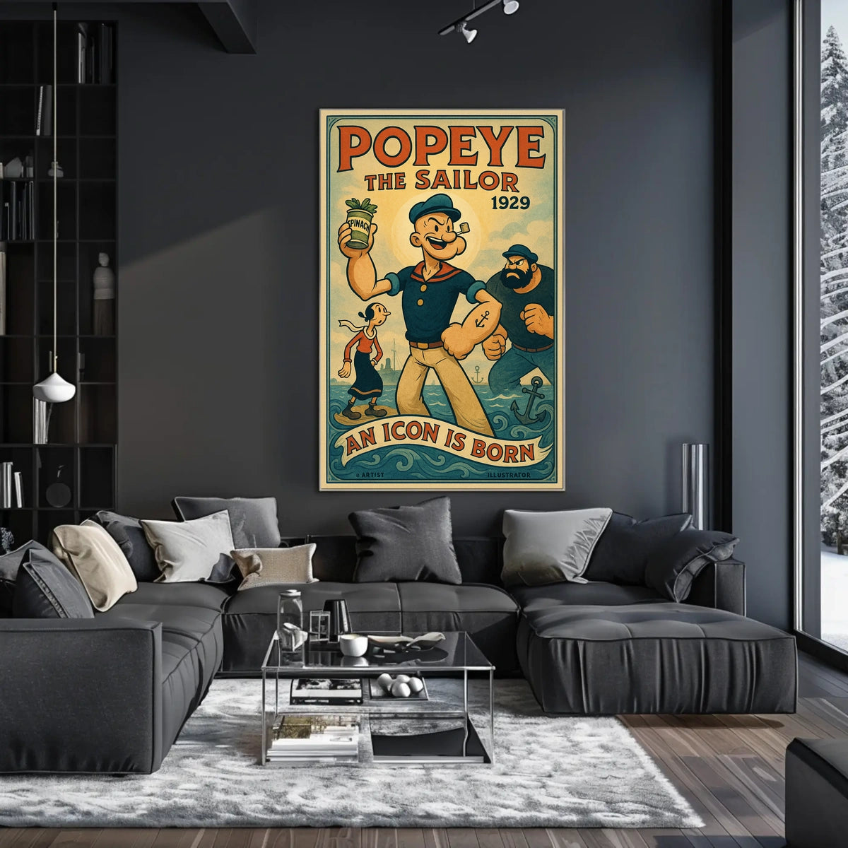 Popeye 1929 Art Poster POP-242