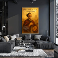 Saint Philip Neri The Apostle of Joy Poster