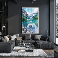 Albertas Majestic Landscape Poster