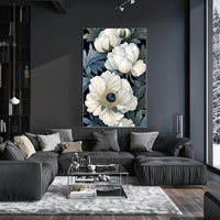 Elegant Floral Design Wall Art Print