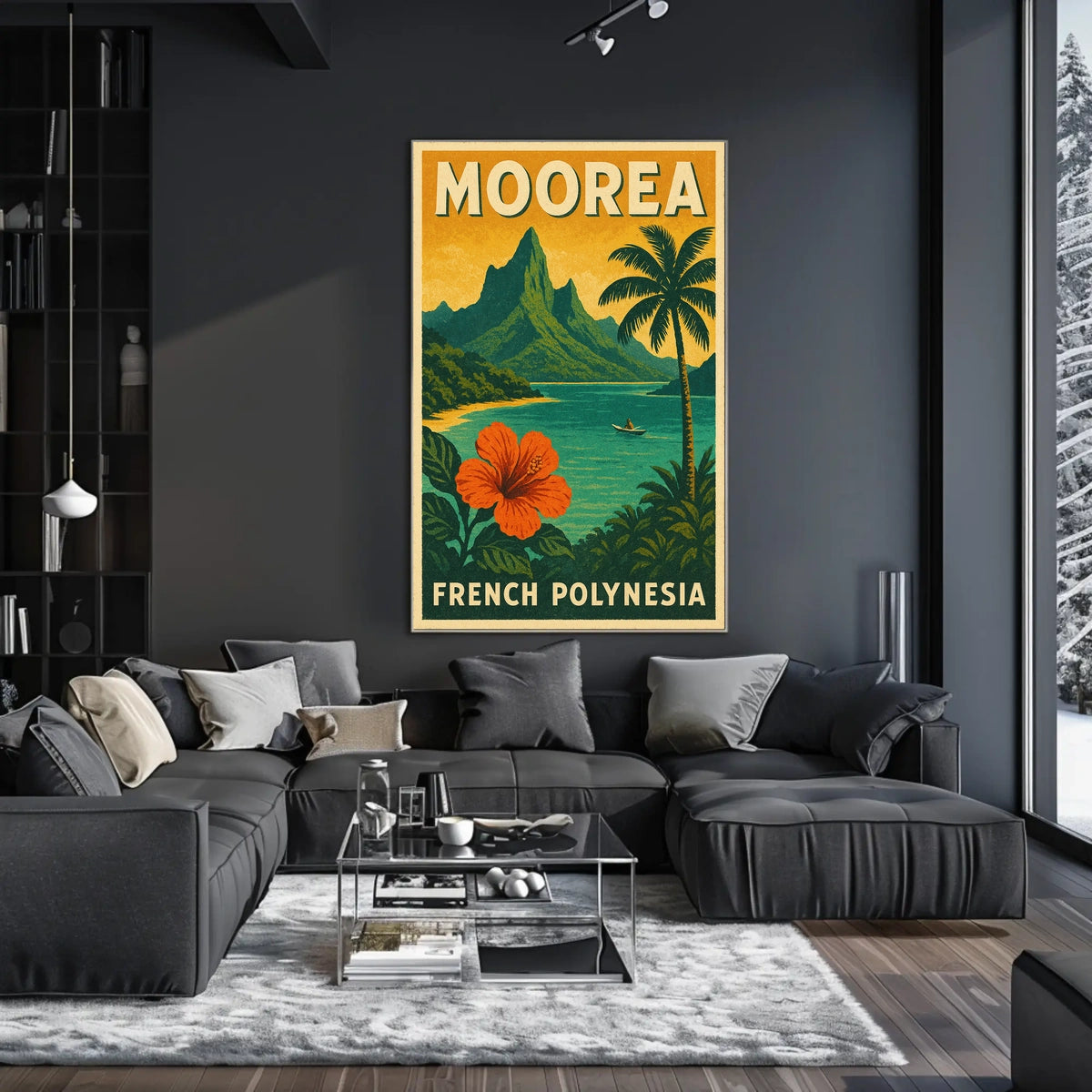 Moorea French Polynesia Poster