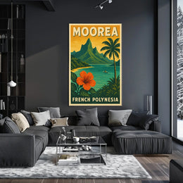 Moorea French Polynesia Poster