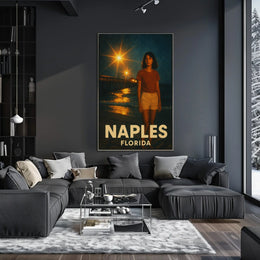 Naples, Florida Nighttime Serenity Poster