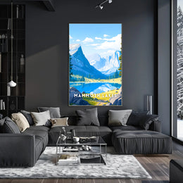 Scenic Mammoth Lakes Travel Poster