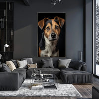 Portrait Of A Loyal Companion Poster PosterGoat