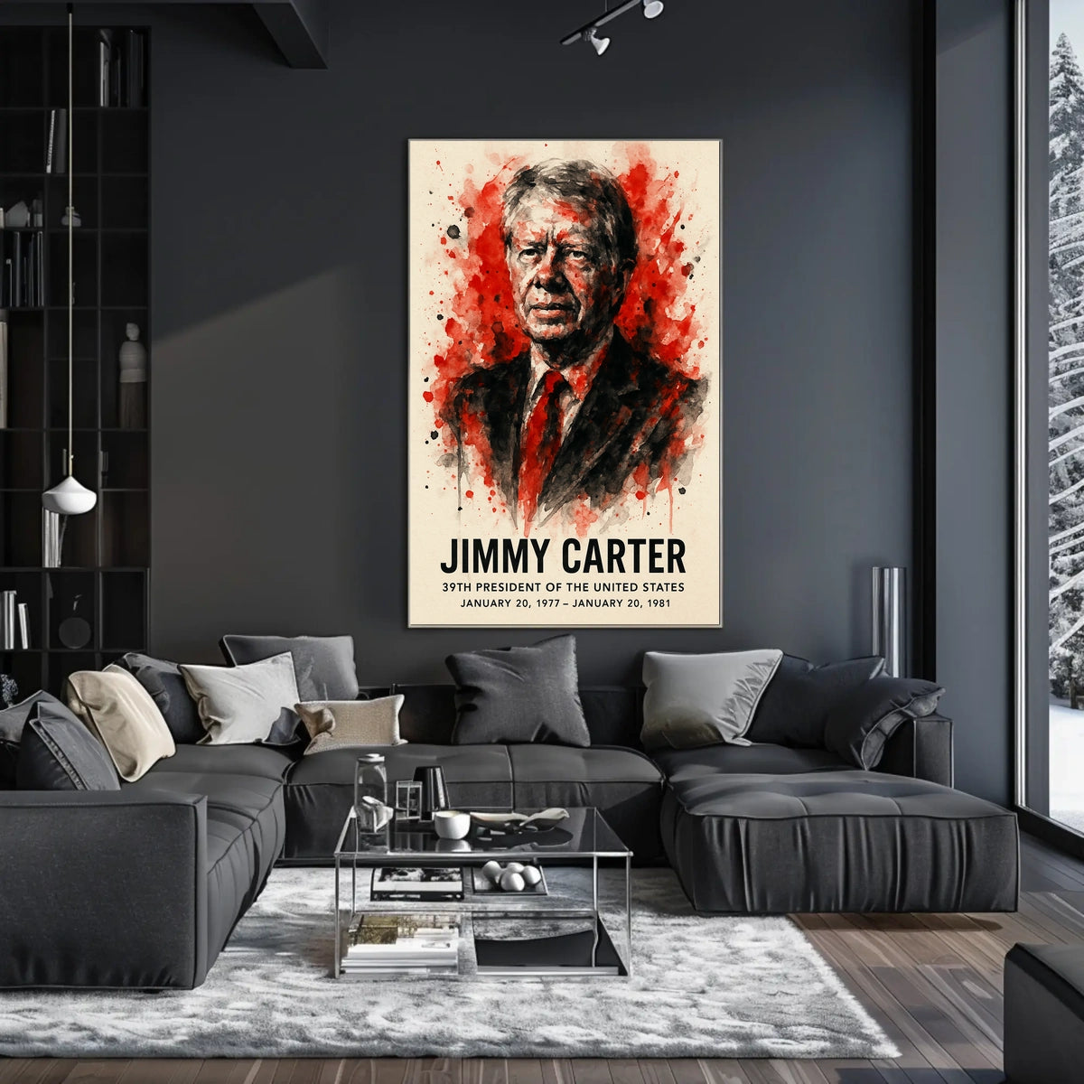 Jimmy Carter 39Th President Poster