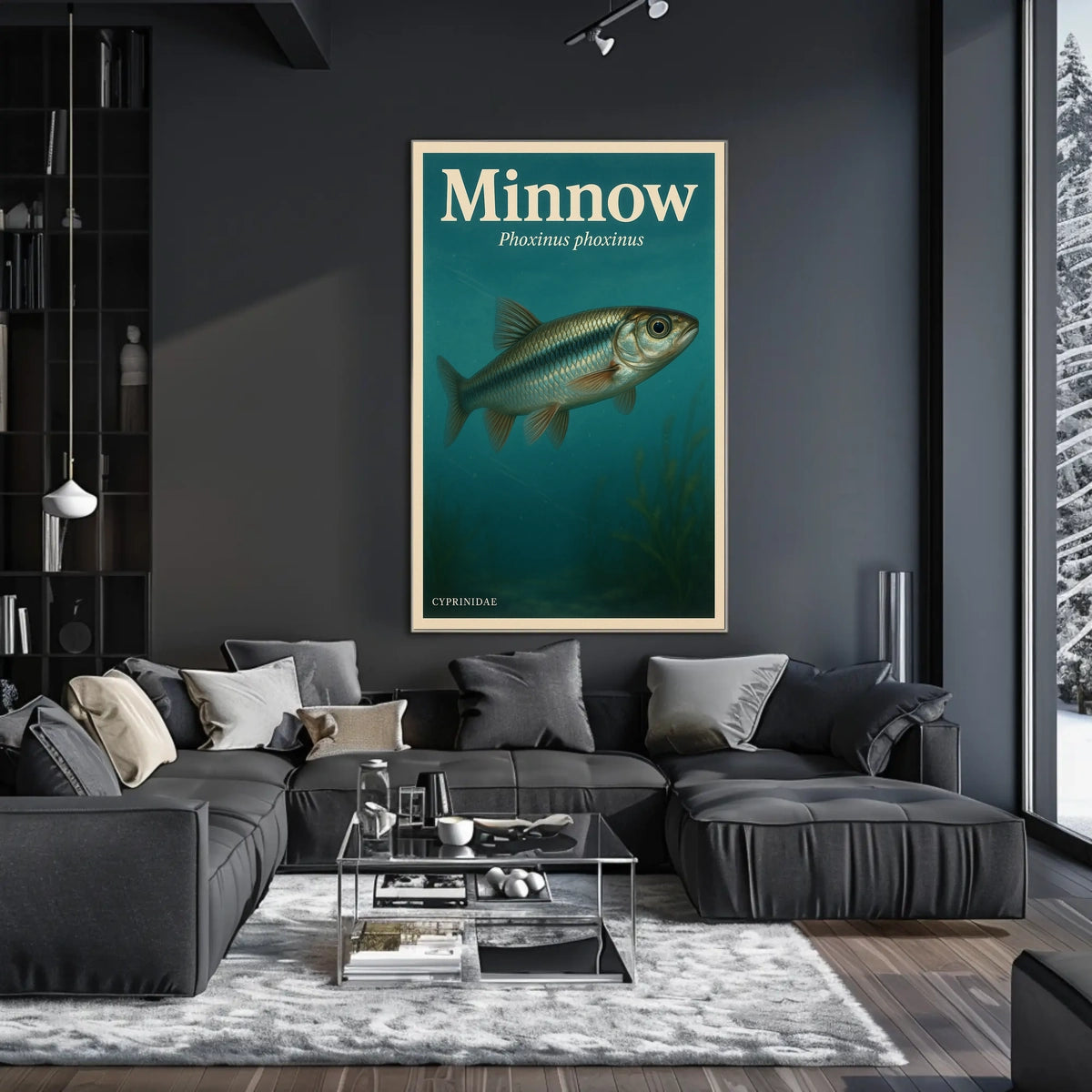 Minnow Phoxinus Phoxinus Poster