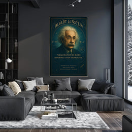Theoretical Physicist Vintage Poster: Inspire Intellectual Pursuit