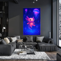 Enchanted Underwater World Poster