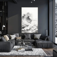 The Power Of Waves Poster