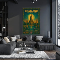 Thailand Land Of The Free Poster