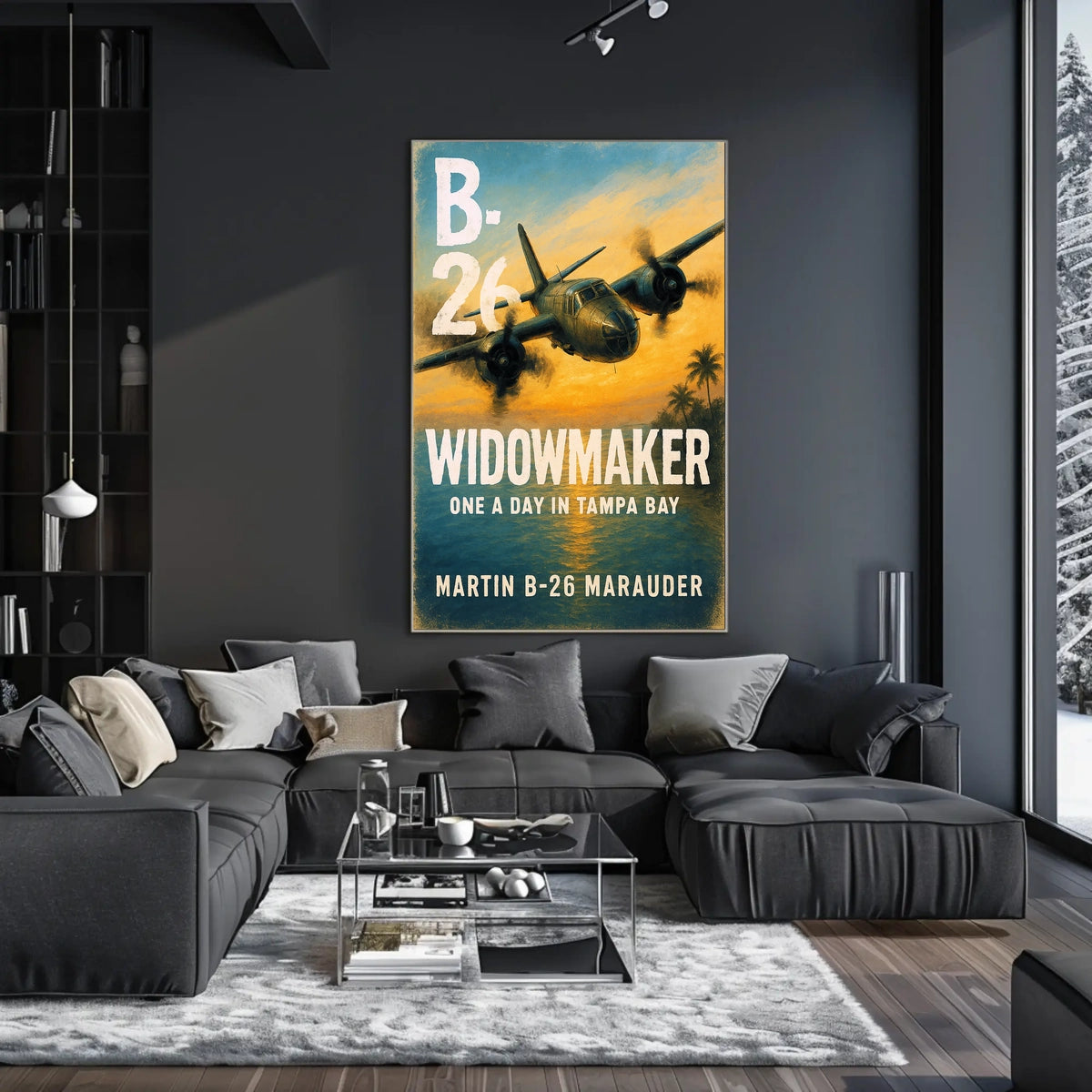 Martin B-26 Marauder Widowmaker Poster