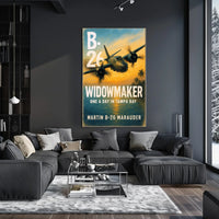 Martin B-26 Marauder Widowmaker Poster