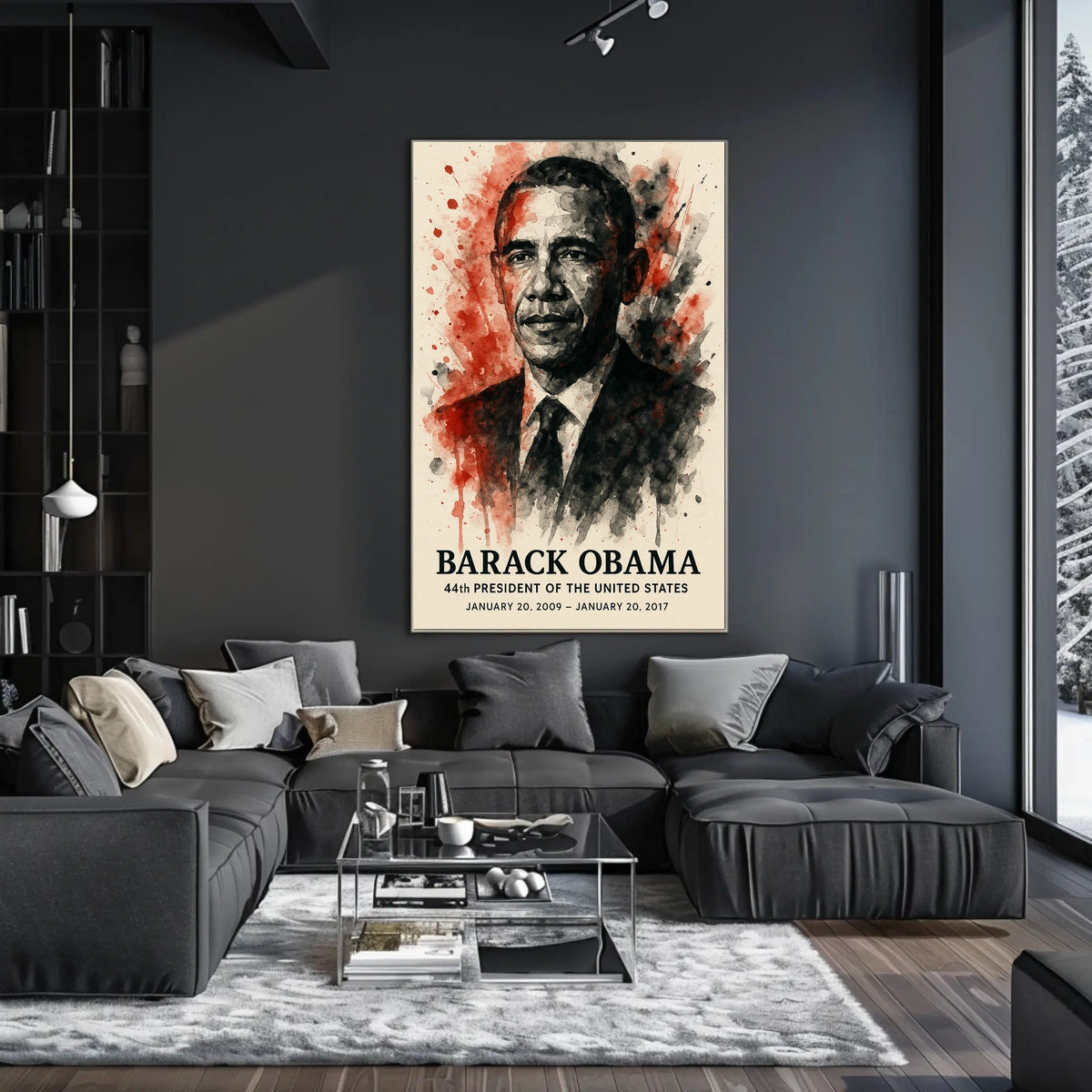 Barack Obama 44th President Poster