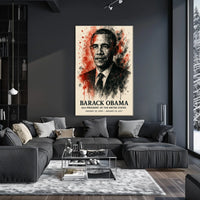 Barack Obama 44th President Poster