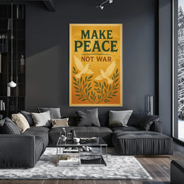 Make Peace, Not War Poster