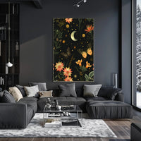 Enchanted Nighttime Scene Fantasy or Mythology Poster