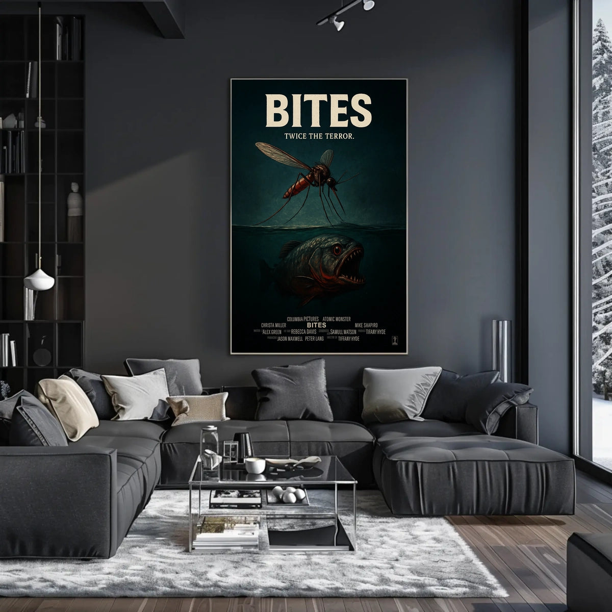 Bites Twice the Terror Poster