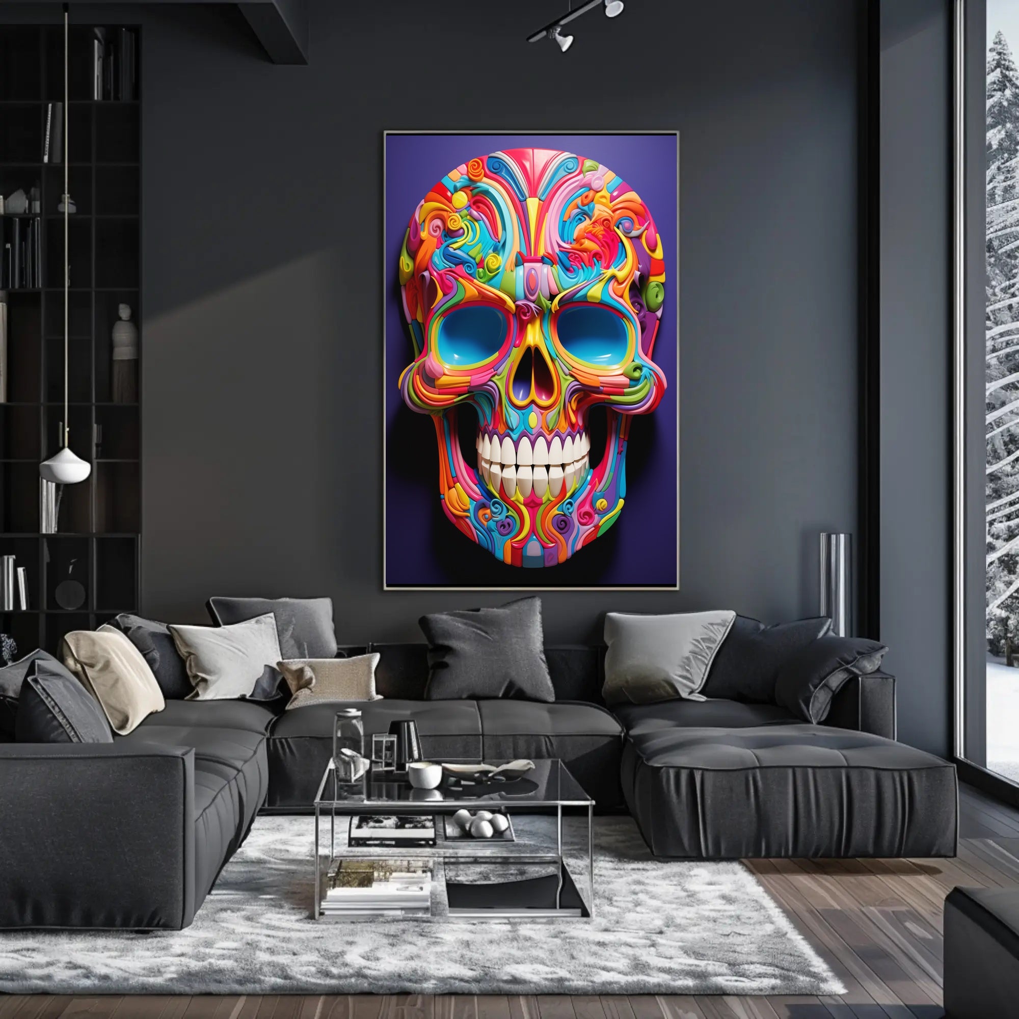 Day of the Dead Cultural Heritage Poster Wall Art