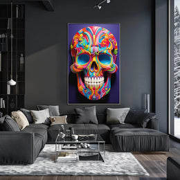 Day of the Dead Cultural Heritage Poster Wall Art