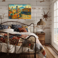 Costa Rica Cityscape Poster