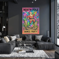 North Pole Dance Party Poster