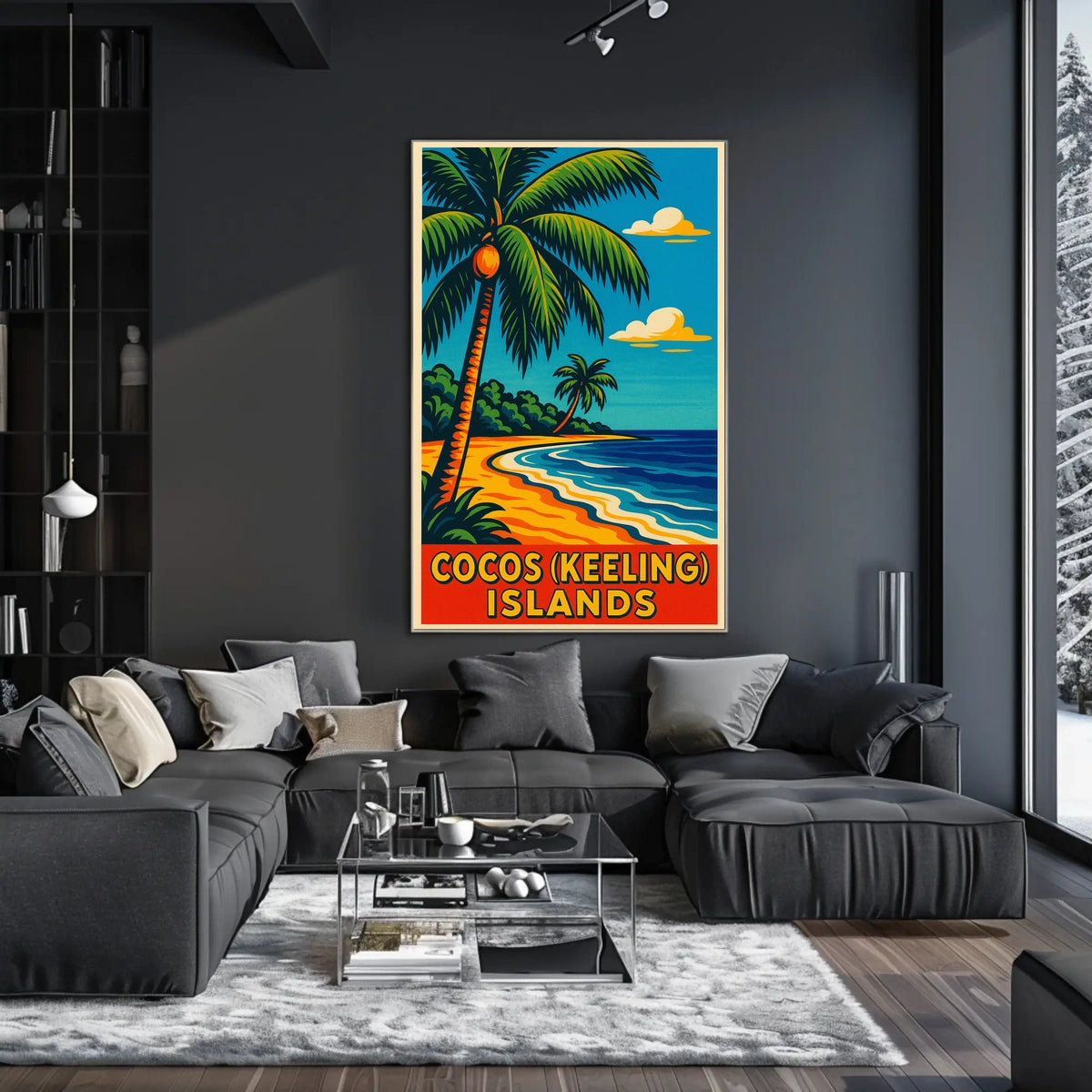 Cocos (Keeling) Islands Poster
