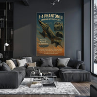 F-4 Phantom II Legend of the Skies Poster