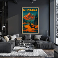 Montana Wilderness Poster